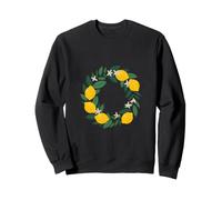 Couronne d'agrumes d'été au Citron Sweatshirt