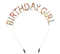 Couronne d'anniversaire, couronne d'anniversaire pour fille, bandeau d'anniversaire pour adulte, strass bling princesse, accessoire pour décoration de fête (E)