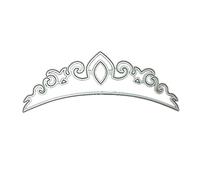 Couronne d'anniversaire en métal pour scrapbooking - Pochoir de découpe pour scrapbooking