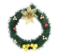 Couronne d'automne Couronne de noël décorations de Porte d'entrée Guirlande Hiver Suspendus Ornements 2025 noël Suspendus pour la décoration de la Maison Christmas Wreath