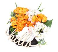 Couronne d'automne Décoration, 40cm Pièce Décorative Faite à la Main