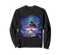 Couronne de Champignon Raton Laveur Fantaisie Sweatshirt