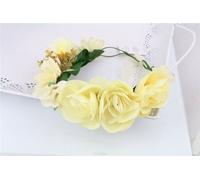 Couronne de cheveux pour femmes Carla Batrik Yellow Universal