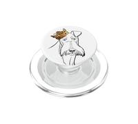 Couronne de Chien Wire Fox Terrier PopSockets PopGrip pour MagSafe
