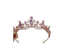 Couronne de cristal vintage princesse reine pour Anniversaire, Mariage