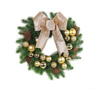 Couronne de décoration de Noël à couper le souffle pour transformer n'importe quel espace en un havre festif en cette saison des fêtes (3)