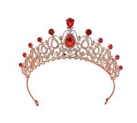 Couronne De Diadème For Cheveux En Alliage Avec Strass Cristal, Mariée Bon Marché, Bandeau D'anniversaire Et Mariage Facile à Porter(C3)