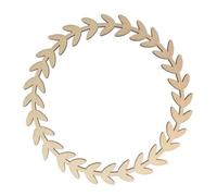Couronne De Feuilles En Bois 'artemio' 34 X 0.5 Cm
