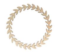 Couronne De Feuilles En Bois 'artemio' 34 X 0.5 Cm