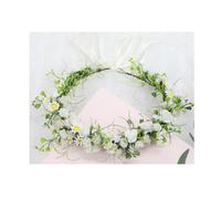 Couronne de Fleurs Couronne de fleurs, guirlande, accessoires coiffure mariée, diadèmes, coiffes for femmes, couronnes(Color-04)