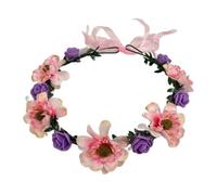 Couronne de fleurs de mariée pour mariage pour créer un beau look pour les fêtes et les photos