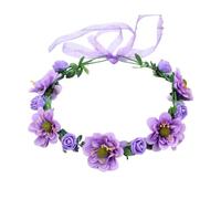 Couronne de fleurs de mariée pour mariage pour créer un beau look pour les fêtes et les photos