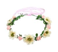 Couronne de fleurs de mariée pour mariage pour créer un beau look pour les fêtes et les photos