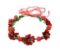 Couronne de fleurs de mariée pour mariage pour créer un beau look pour les fêtes et les photos