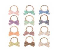 Couronne de fleurs en nylon, design ultra-doux et compatible avec les peaux sensibles. Matériaux hypoallergéniques pour une sécurité optimal