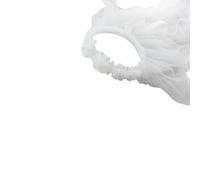Couronne de fleurs pour femme - Simulation de roses - Tulle - Voile de fête