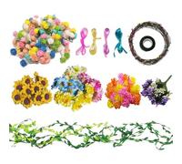 Couronne de fleurs pour filles, couronnes de fleurs pour femmes,Beau bandeau de fleurs de couronne de fée | Accessoire floral attrayant et sans danger pour les fêtes de fées, les jeux quotidiens, les