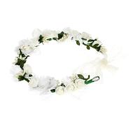 Couronne de Fleurs pour Mariage Accessoire Floral Élégant pour Vigne pour Photos et Événements Spéciaux