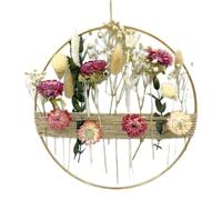 Couronne De Fleurs Séchées Naturelles avec des Parfums Lavouges Élégants pour Une Décoration Accessoire De Maison Paisible Et Élégante Accessoires