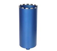 Couronne de forage diamantée 1 ¼ Ø 182 mm pour carotteuses, foret avec turbo de 10 mm, L 460 mm | Couronne de forage à sec et humide soudée au laser, pour maçonnerie en béton, granit
