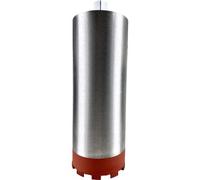 Couronne de forage diamantée Carotteuse Diamant Trépan Ø 162 mm segment turbo 10 mm 400 mm Longueur utile