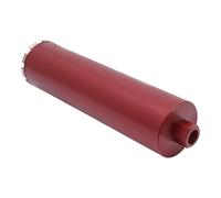 Couronne de forage diamantée de 112 mm pour béton armé - Couronne de forage humide - Couronne de forage à sec - 4 mm - Épaisseur murale : 410 mm - Profondeur de perçage adaptée aux trous tunnel -