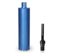 Couronne de forage diamantée pour carotteuse avec turbo, avec SDS-max, 1 1/4", Ø 102 mm, longueur totale 460 mm, foret diamant à sec et humide, couronne de forage à sec et humide pour béton