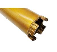 Couronne de forage diamantée Turbo professionnelle de 450 mm - Diamètre : 51,63, 76,83 mm - Couronne de forage - Raccord avec filetage M22 - Adaptateur SDS Plus ou SDS MAX en option (diamètre 51 mm x