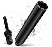 Couronne de forage diamantée UNC 1¼" 83 mm, avec SDS Max, couronne de forage diamantée pour carotteuses, L 460 mm, couronne de carottage turbo de 10 mm, couronne de forage humide/sec pour béton, béton