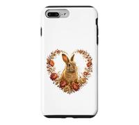 Couronne de Lapin en Forme de cœur et de Lapin Coque pour iPhone 7 Plus/8 Plus