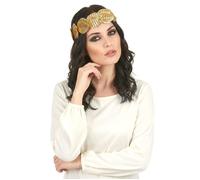 DEGUISE TOI - Couronne de laurier Adulte - Couronne de laurier - Taille Unique - Doré - Accessoires pour déguisement - - -