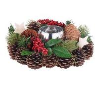 Couronne de l'Avent 23 cm faite main Non Applicable G