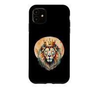 Couronne de Lion « Dad King of Our Jungle Happy Father's Day » Coque pour iPhone 11