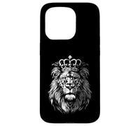 Couronne de lion Regal Wild Majestic Strength Power Noble Coque pour iPhone 15 Pro