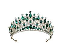 Couronne de luxe et élégante en strass, bandeau pour mariage, fête de princesse, anniversaire