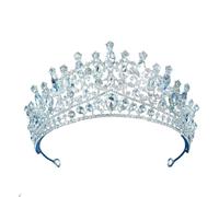 Couronne de luxe et élégante en strass, bandeau pour mariage, fête de princesse, anniversaire