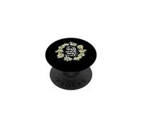 Couronne de Marguerites avec Verset de la Bible chrétienne « It is Well with My Soul » PopSockets PopGrip Adhésif