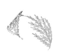 Couronne de mariage Diadèmes et couronnes de mariée de branche, coiffure de mariage de diadème de cristal de strass, ornement de bijoux de cheveux de mariée Coiffes de mariée