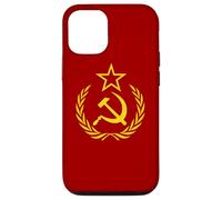 Couronne de Marteau et de Faucille URSS Union soviétique Coque pour iPhone 12/12 Pro