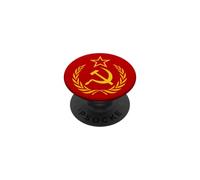 Couronne de Marteau et de Faucille URSS Union soviétique PopSockets PopGrip Adhésif