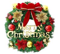 Couronne de Noël, 30 cm créative, couronne de porte, guirlande de Noël, couronnes naturelles, couronnes de porte d'entrée, couronnes créatives, décoration de Noël, centres commerciaux, vitrine