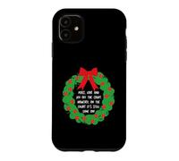 Couronne de Noël Amusante Padel Coque pour iPhone 11