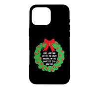 Couronne de Noël Amusante Padel Coque pour iPhone 16 Pro Max