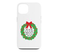 Couronne de Noël Amusante pour Padel Coque pour iPhone 13