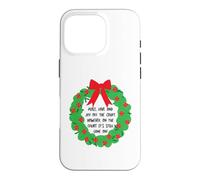 Couronne de Noël Amusante pour Padel Coque pour iPhone 16 Pro