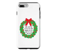Couronne de Noël Amusante pour Padel Coque pour iPhone 7 Plus/8 Plus
