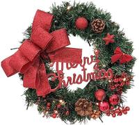 Couronne de Noël, Anneau Fleurs, décoration Vacances d'halloween, Maison Multifonction, Jardin, extérieur, Couronne Thanksgiving