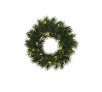 Black Box Trees Glendon Couronne LED à Piles Vert 20 l 72 - Diamètre 45 cm