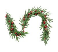 Couronne de Noël d'intérieur - Couronne de pin pour porte d'entrée, sapin de vacances, décoration d'intérieur pour fête, extérieur, cheminée, porche, cour, jardin, Halloween
