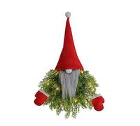 Couronne de Noël - Ornements de Noël à LED - Guirlande à suspendre - Père Noël - Bonhomme de neige - Arbre - Pendentif - Ornement pour fenêtre